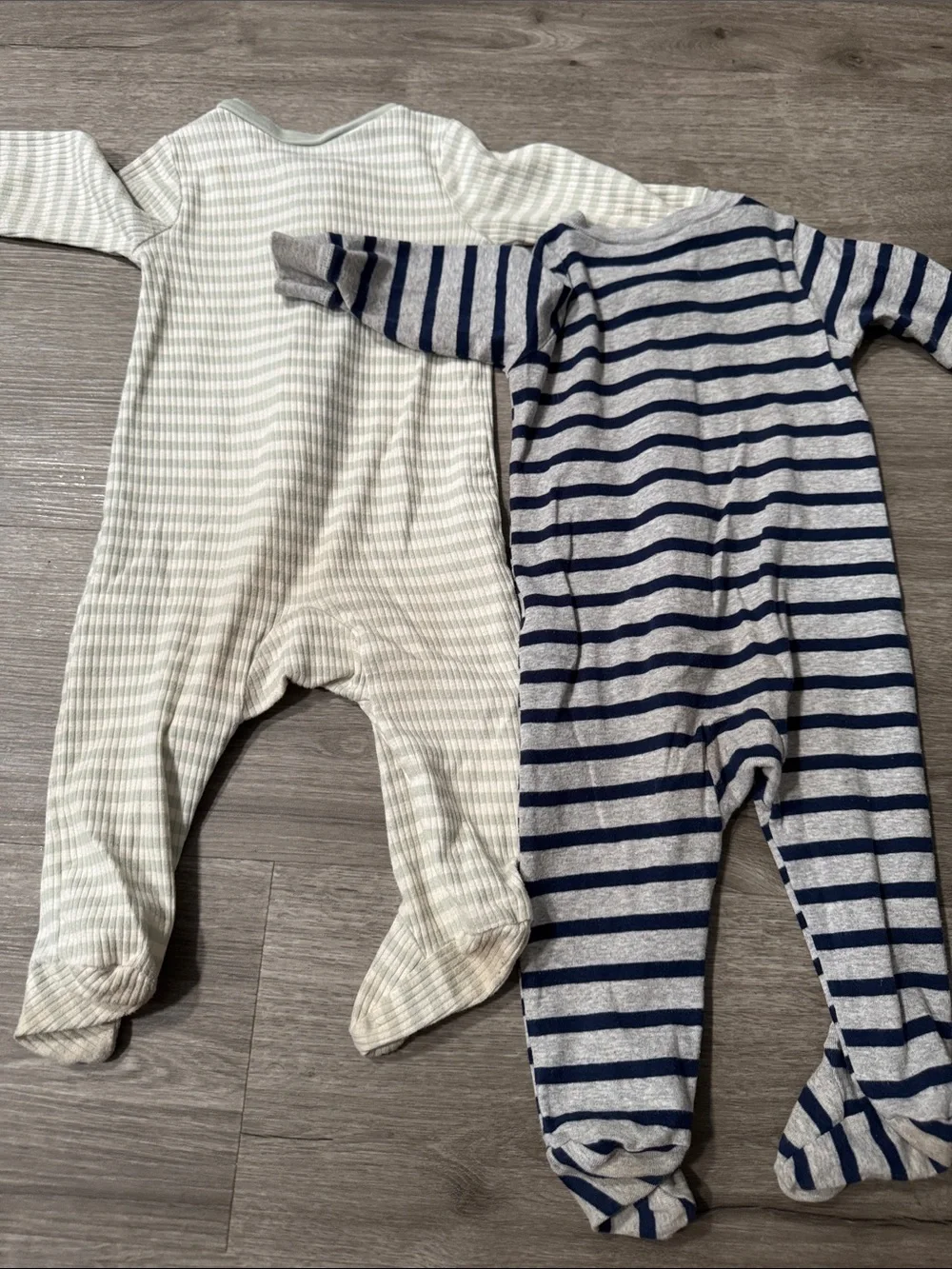 Carters Striped Footie Onesie Bundle